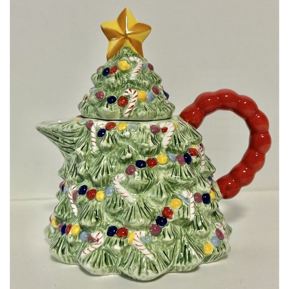 Christopher Radko Traditions Holiday Celebrations Christmas Tree Creamer  5" - Picture 1 of 7